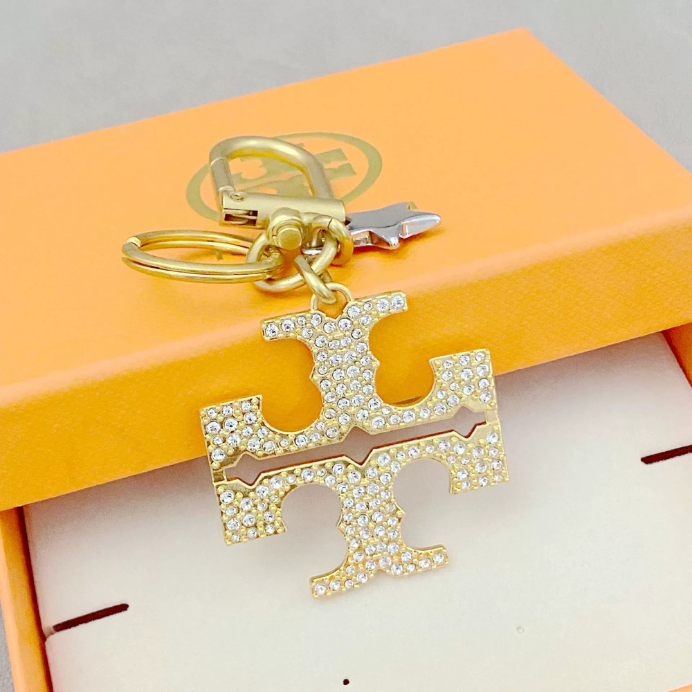 Tory Burch Full Diamond Letter Pendant